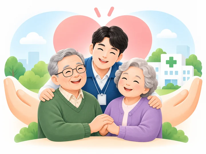 복지정보을 쉽게 나타낸 생활정보 그림